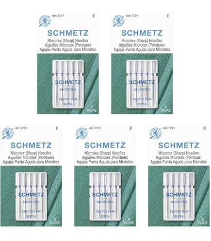 Amazon.com: SCHMETZ Microtex Sharp Sewing Machine Needles